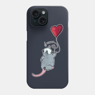 Forever: Romantic Opossum Phone Case