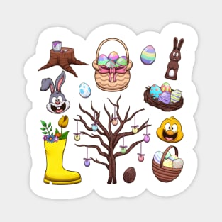 Easter Elements Magnet