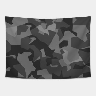 Design camo pattern grey Tapestry