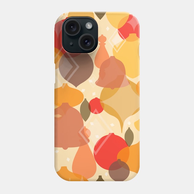 retro ornaments Phone Case by Geek Life