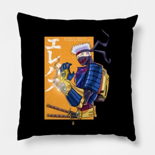 Cyberpunk Anime Sensei - Erebus Pillow