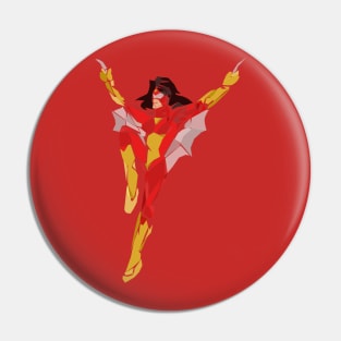 spiderwoman Pin