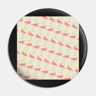 Pink Flamingo Tropical Mask Design, Artwork, Vector, Graphic Pin