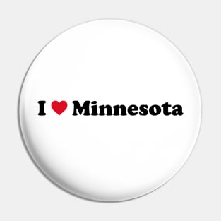 I Love Minnesota Pin