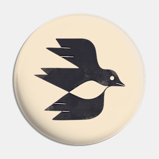 Minimal Blackbird No. 2 Pin