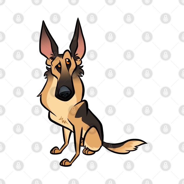 German Shepherd by binarygod