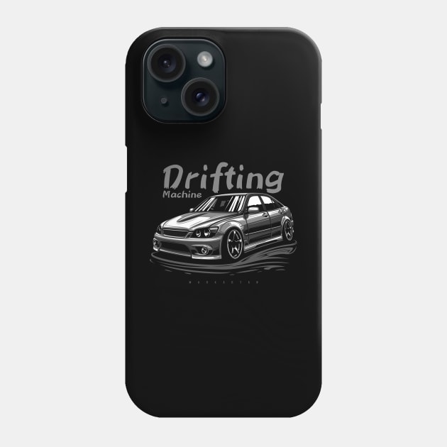 Drifting machine Phone Case by Markaryan