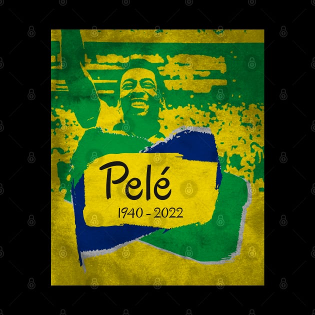 Pele 1940-2022 RIP by Aloenalone
