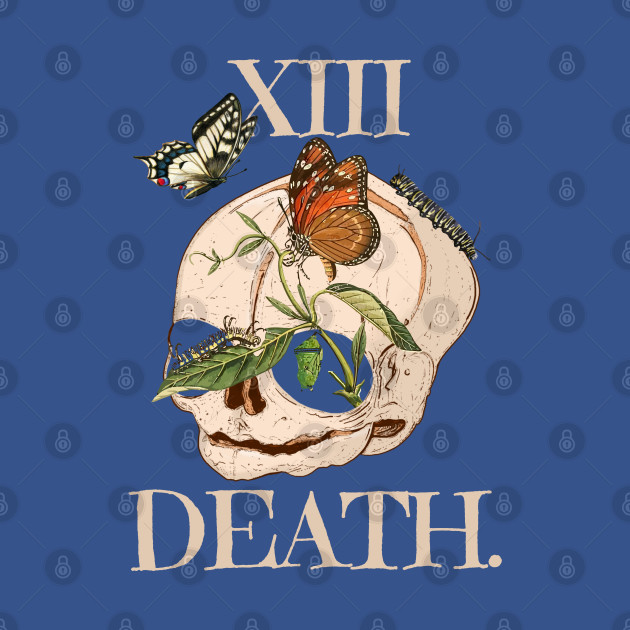 Disover Death Tarot Card - Death Tarot Card - T-Shirt