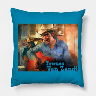 Townes Van Zandt Pillow