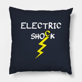 Electric Shock Logo Pillow