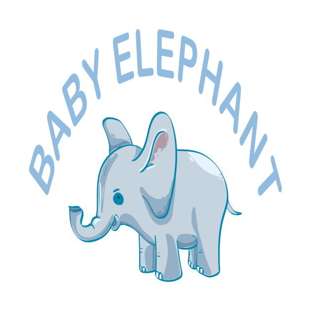 Baby Elephant by Joy Art