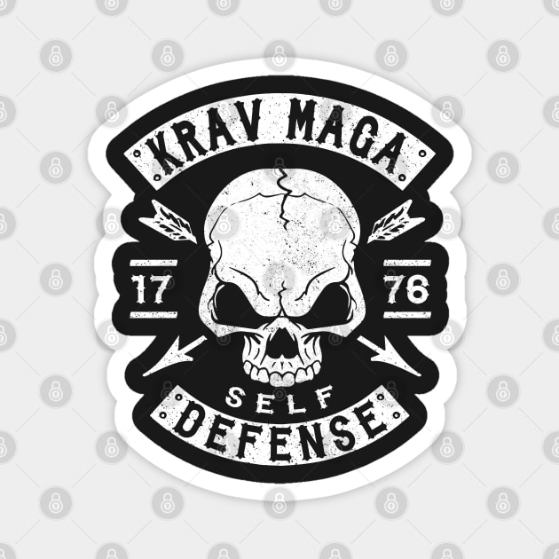 KRAV MAGA - SELF DEFENSE Magnet by ShirtFace