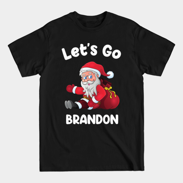 Discover Lets Go Brandon Santa Claus Ugly Christmas Pajama - Christmas Lets Go Brandon - T-Shirt