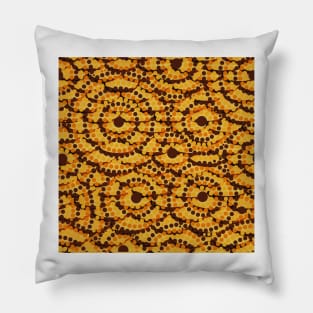 Awesome Aboriginal Dot Art Pillow