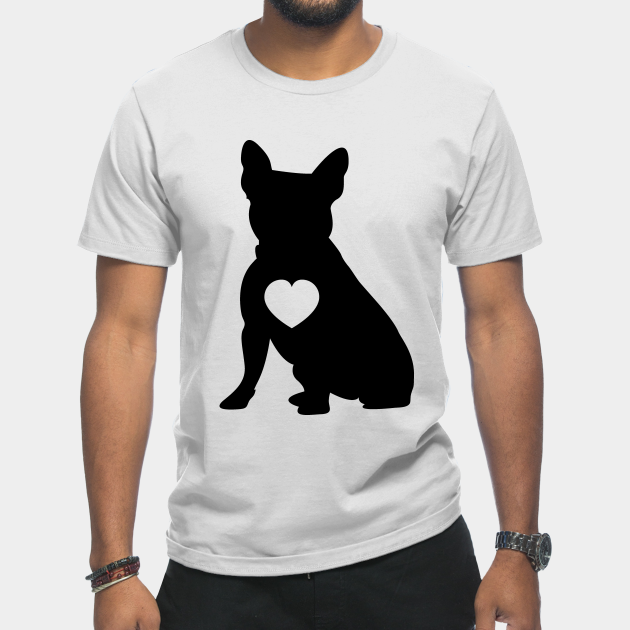 Love French Bulldogs - French Bulldog - T-Shirt