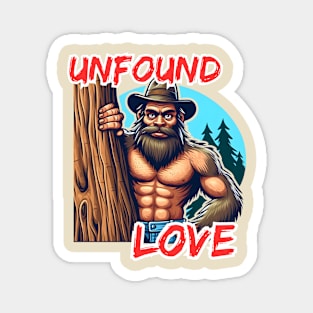 Unfound Love - Bigfoot Magnet