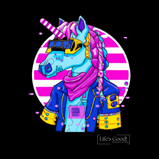 horse ciberpunk by Arte&CulturaMX