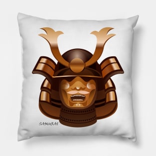 samurai helmet Pillow