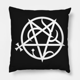 Abelacle - WHITE INK Pillow