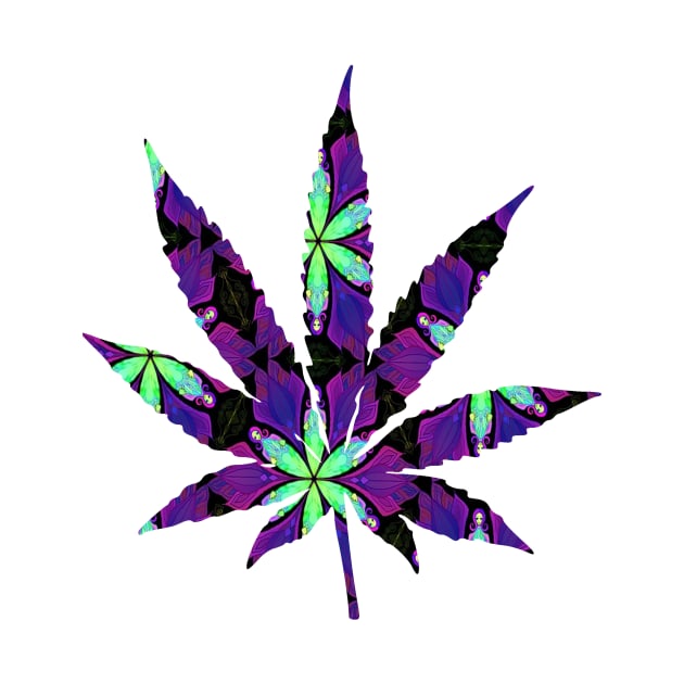 Funny Weed Cannabis design by Lin Watchorn 