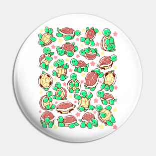 Adorable Turtle pattern all over Pin