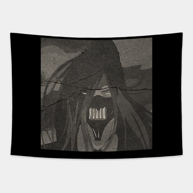 Mask Ninja Villain Tapestry by ahmadist