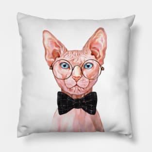 Intelligent Sphynx Pillow