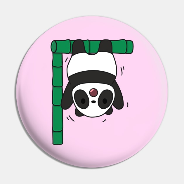 Panda Working Out Pin by Sofia Sava