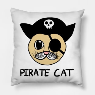 Pirate Cat Pillow