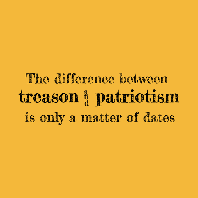 Treason and Patriotism by justNickoli