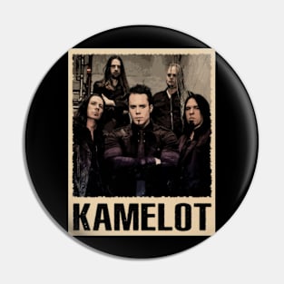Haven for Knights Kamelots-Inspired Shirts, Melodic Metal Legacies Embodied in Fashion Pin