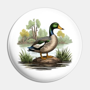 Mallard Pin