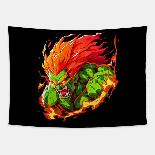 blanka Tapestry by piratesnow