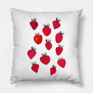 Strawberries Pillow