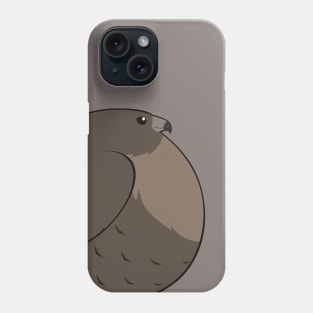 Bird Balls - Red-tailed Hawk, Dark Color Morph Phone Case