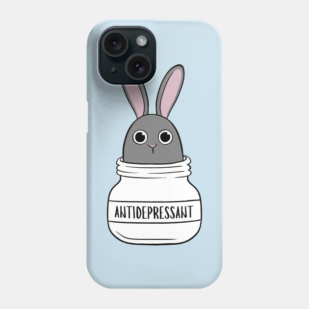 Antidepressant Bunny 5 Phone Case by Firlefanzzz