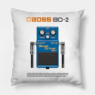 BOSS BD-2 Blues Driver Stomp Box [light] Pillow