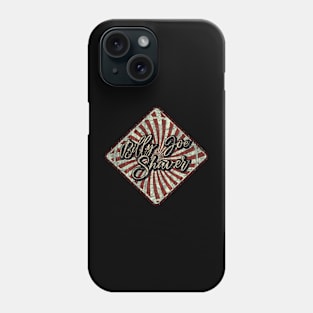 Billy Joe Shaver vintage design on top Phone Case