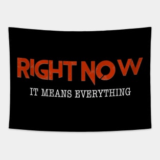 Right Now... Means Everything. Tapestry