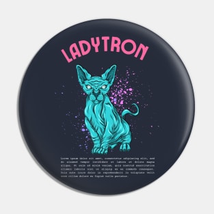 ladytron Pin