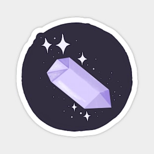 Amethyst illustration Magnet