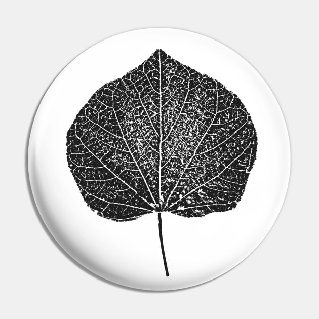 Leaf Print Pin by HammerPenStudio