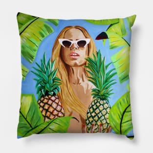 Pineapples in Paradise Pillow