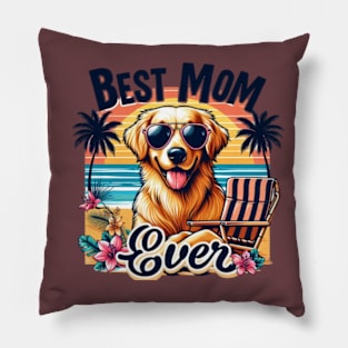 dog mom mothers day Pillow