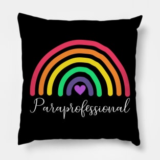 Paraprofessional Special Education Teacher Paraeducator Pillow