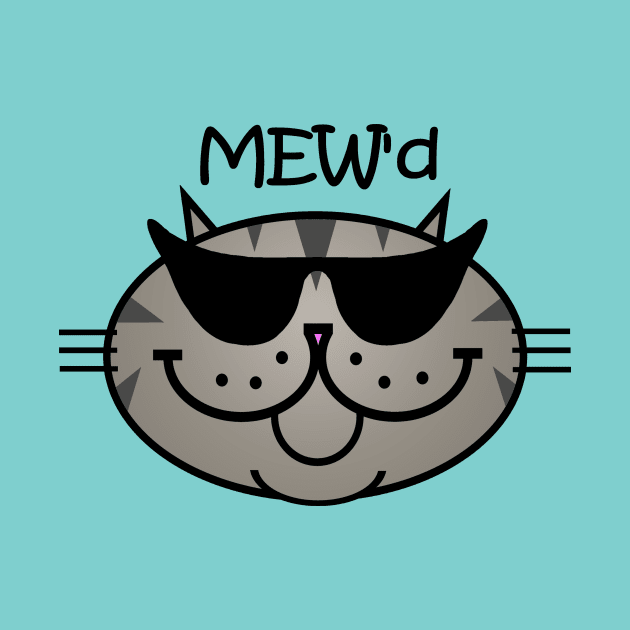 MEW'd - Cool Grey Tabby by RawSunArt