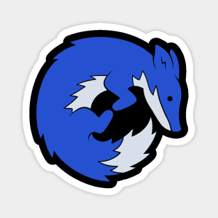 The Blue Fox Magnet