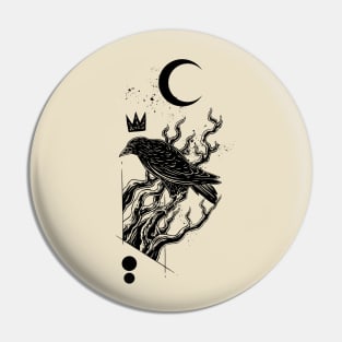 King Crow Pin