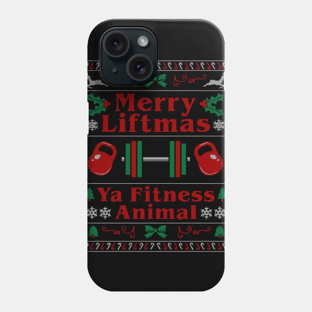 Liftmas / Ugly Sweater Phone Case by Woah_Jonny